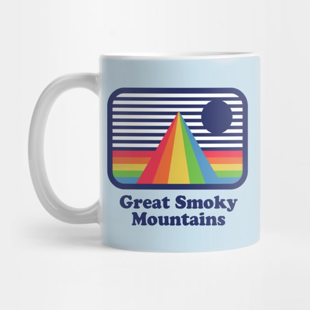 Great Smoky Mountains Hippie Rainbow by PodDesignShop